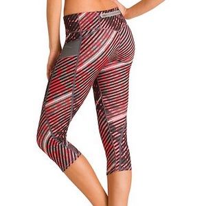 Athleta radical stripe relay capri